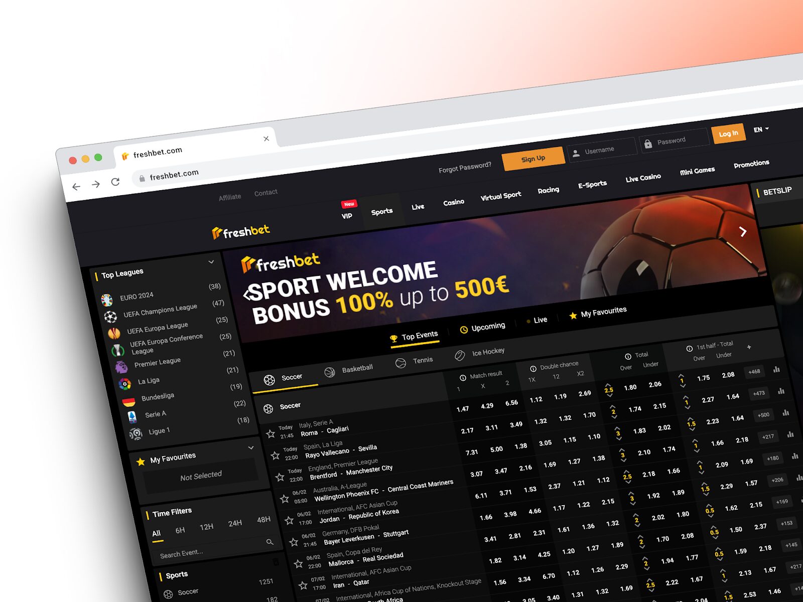 Freshbet Sports Betting Website For Uk Players