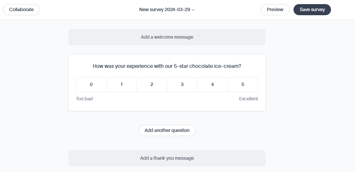 AI Recommended Questions_survey question -1 Response Format